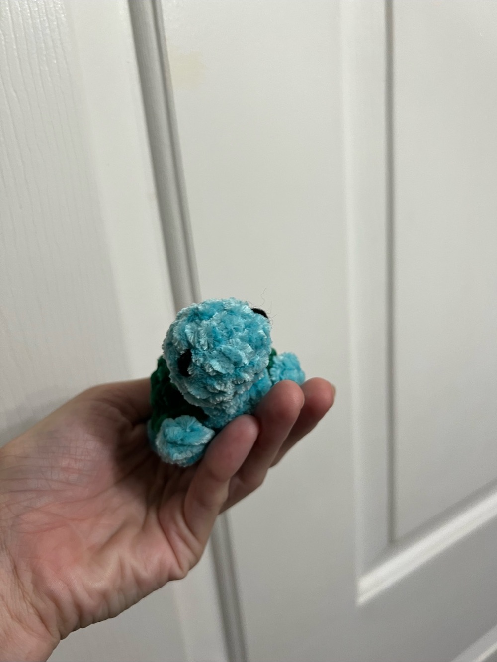Mini Plush Crocheted Turtle 🐢 - Picture 3 of 6